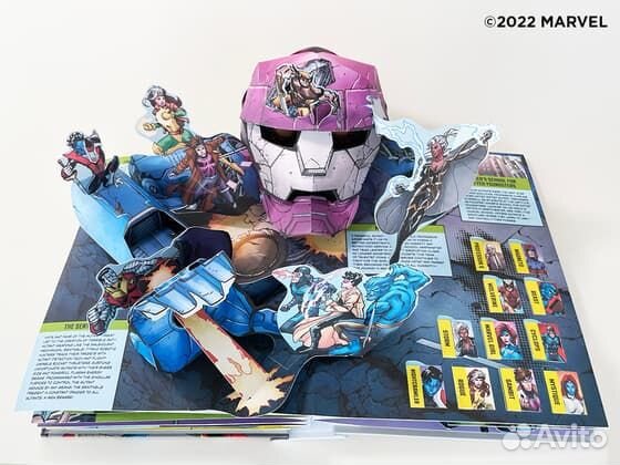 Книга: Супер Герои Marvel Super Heroes Pop Up Book