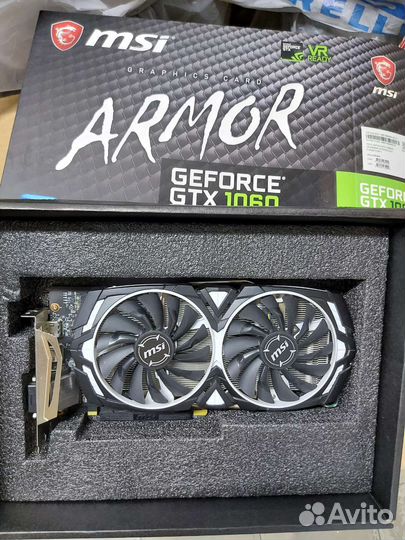 Gtx 1060 6gb armor