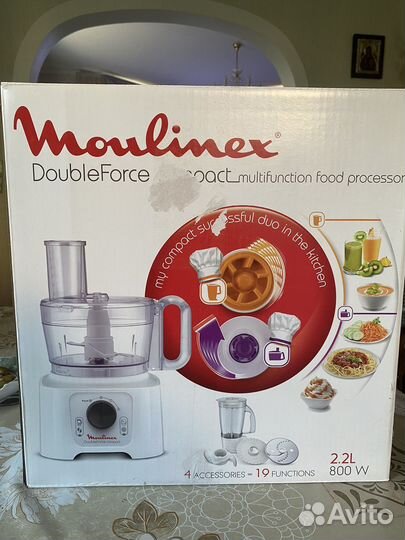 Кухонный комбайн moulinex новый