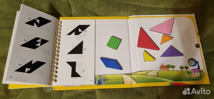 Головоломка, танграм, игра-ходилка Тачки