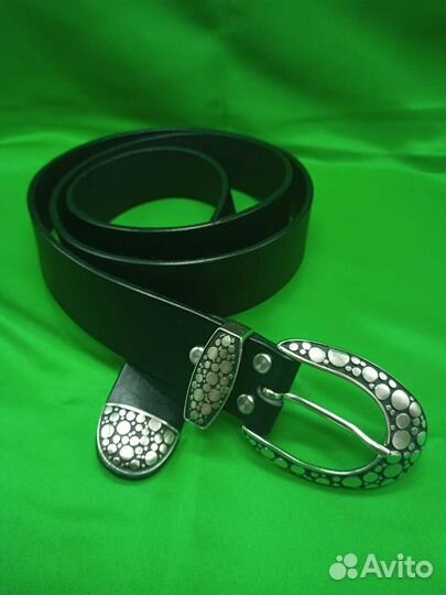 Кожанный женский ремень