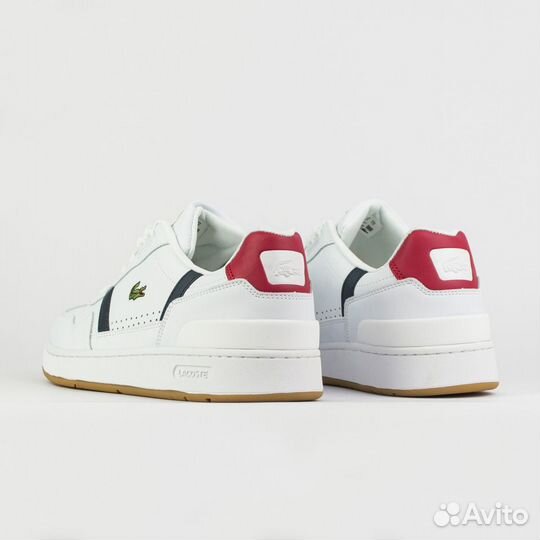 Мужские Lacoste T-Clip White / Blue / Red