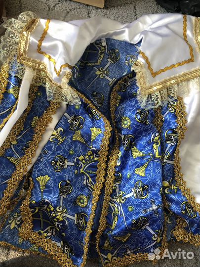 Новогодний костюм мушкитер