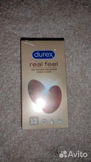 Презервативы durex real feel