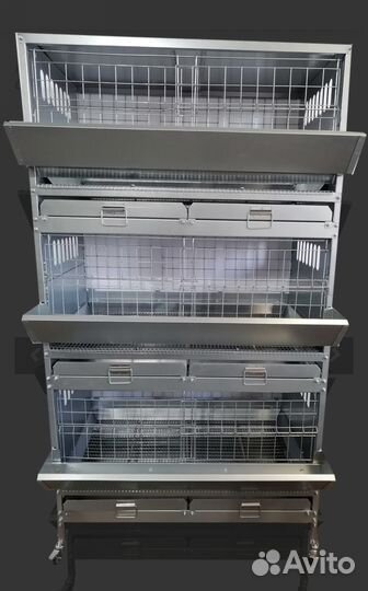 Клеточная батарея для Кур-Бройлеров