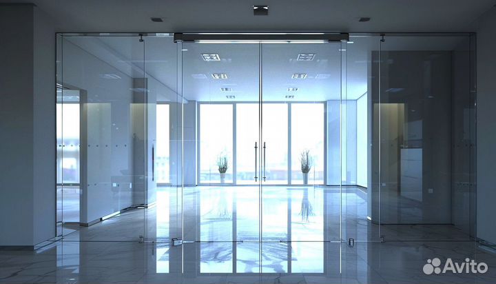 Дверь стеклянная