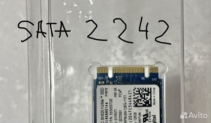 M2 2242 ssd для ноутбука (m.2 SATA 2242 )