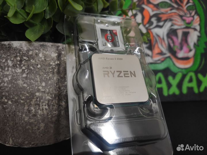 Процессор AMD Ryzen 5 5500 4,6 ггц