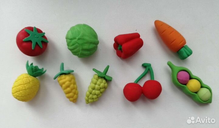 Ластики фигурные, коллекция ластиков