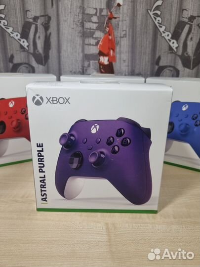 Новый геймпад xbox series фиолетовый Astral Purple