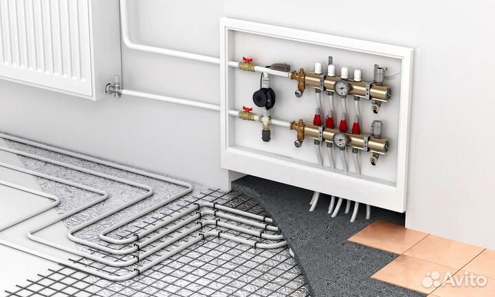 Монтаж систем отопления