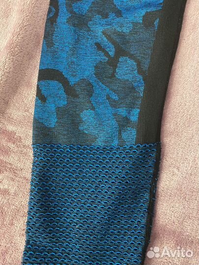 Костюм для фитнеса рашгард + леггинсы