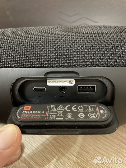 Портативная акустика JBL Charge 4 Black