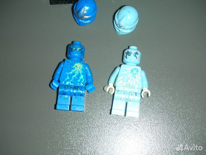 Lego Ninjago Лего Ниндзяго, минифигурки NRG и Samu