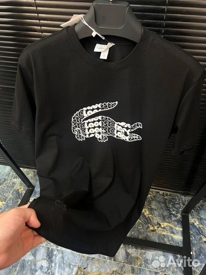 Футболка Lacoste мужская черная