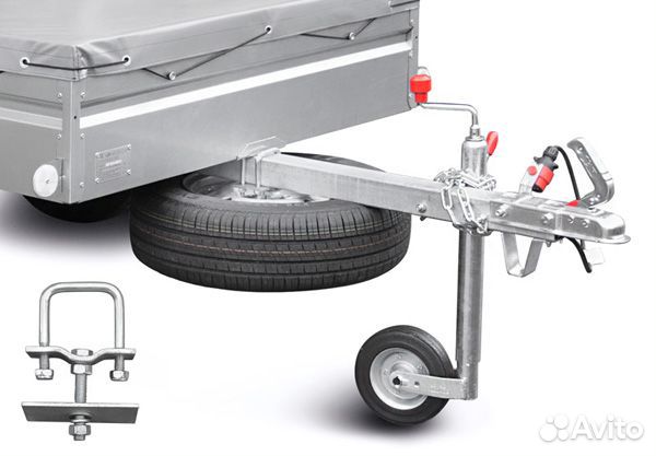Держатель запасного колеса мзса