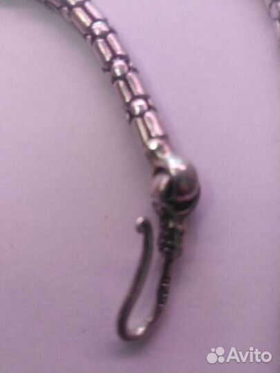 Серебряный ошейник-цепь,925пр. для вашего питомца