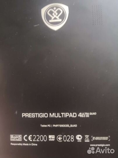 Планшет prestigio multipad 4