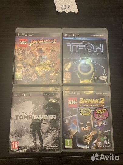 Игры для PS3 за 1000