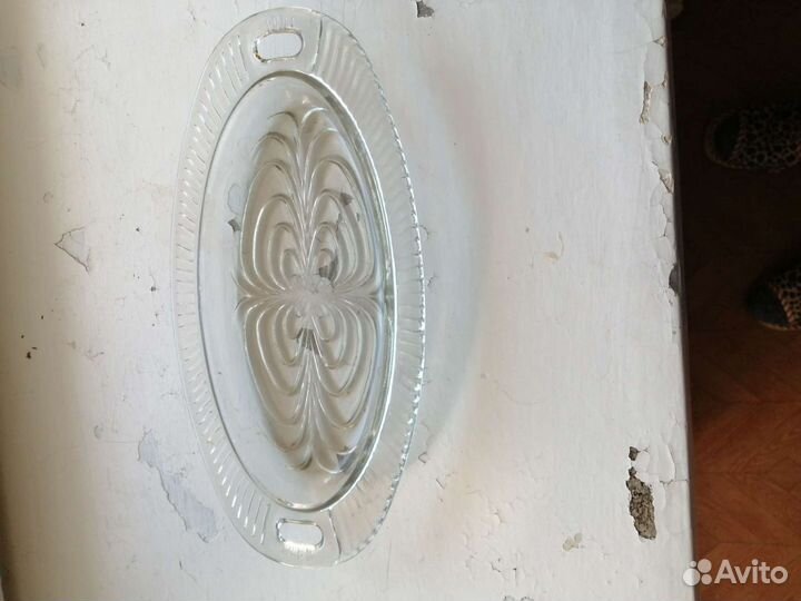 Блюдо стекло