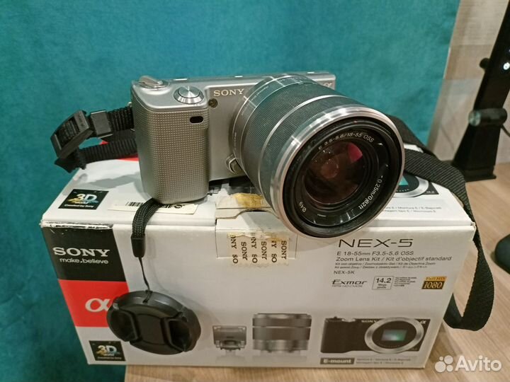 Продам фотоаппарат Sony Nex 5K