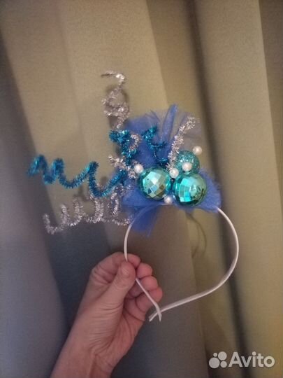 Ободок на утренник, ручная работа