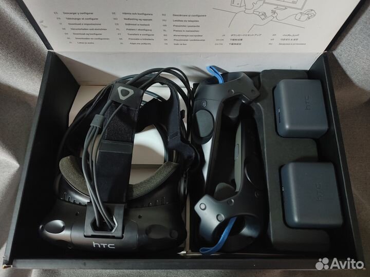 VR шлем HTC Vive, без базовых станций, без провода