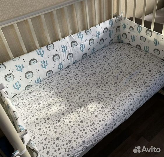 Бортики в детскую кроватку