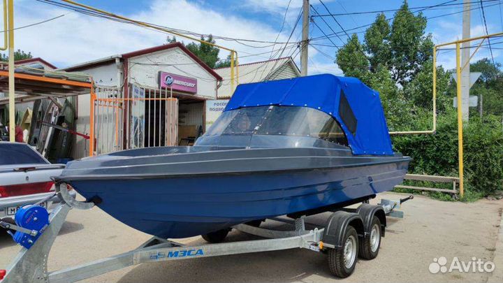 Лодка пластиковая Stellar 59DC верфь RiverBoat