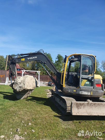 Мини экскаватор, Экскаватор