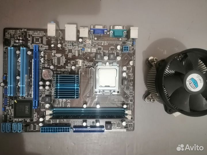 Материнская плата p5g41t-m lx2/gb