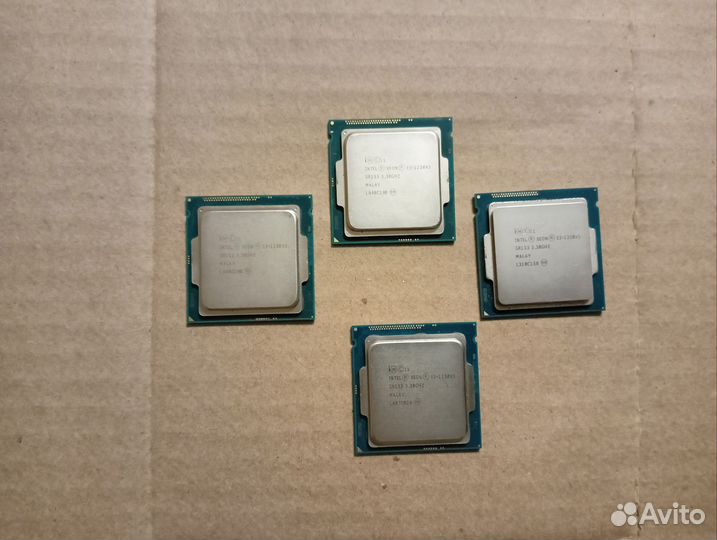 Процессор xeon 1230v3 (аналог i7 4770)