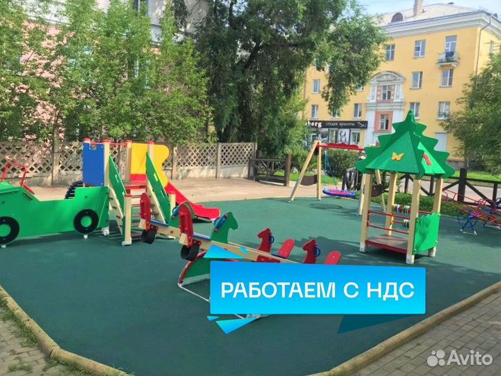 Резиновая крошка / Резиновое напольное покрытие