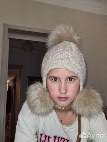 Шапка детская зимняя