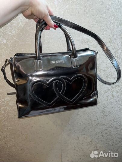 Сумка женская искусственная кожа love moschino