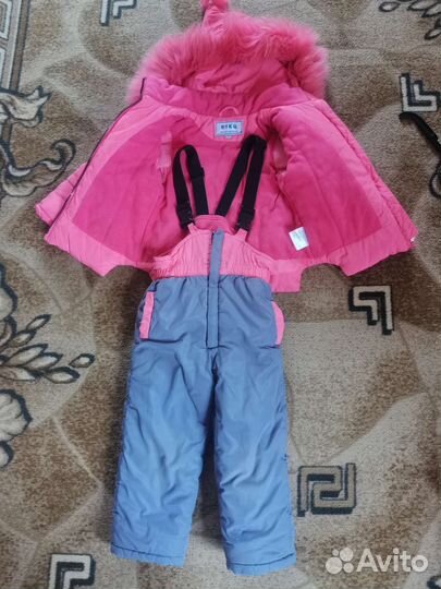 Зимний комбинезон для девочки