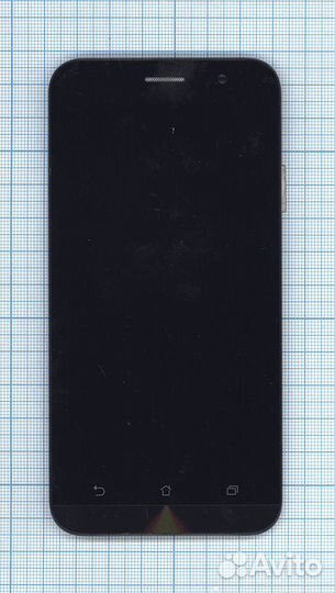 Модуль Asus ZenFone Go ZB500KL черный с рамкой