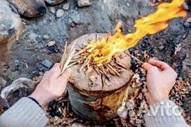 Финская свеча. Шведский Огонь. Костер