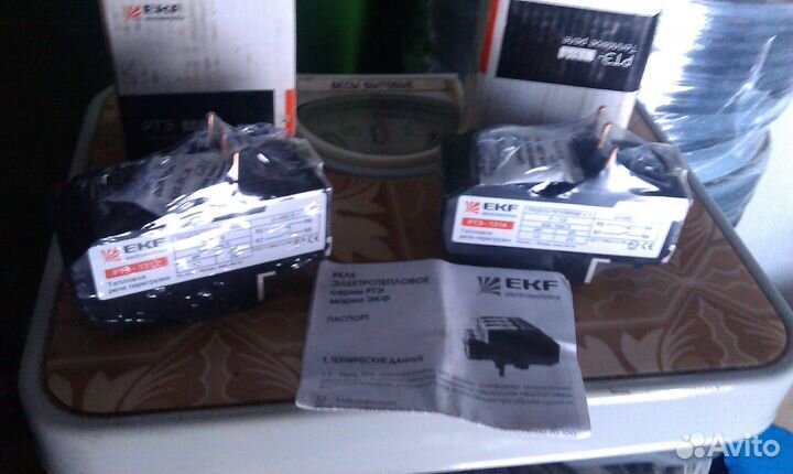 Тепловые реле рти