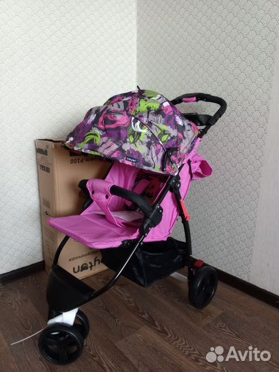 Прогулочная коляска новая
