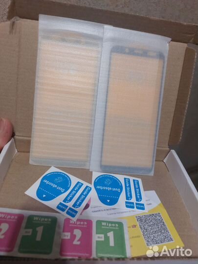 Защитное стекло 2 шт Samsung A8 (2018)