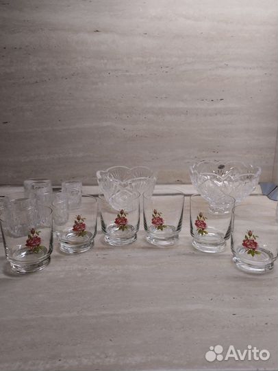 Стаканы стеклянные новые