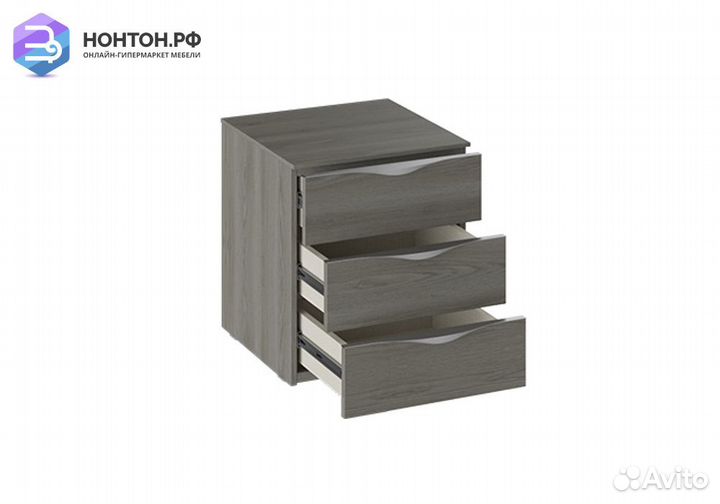 Тумба прикроватная Либерти с 3 ящиками хадсон