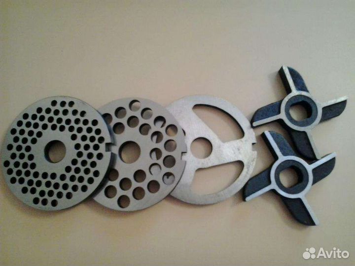 Заточка ножей для мясорубки. Плоская шлифовка