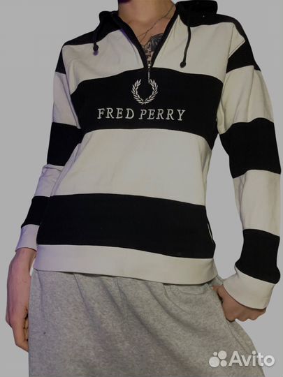 Худи fred perry винтаж