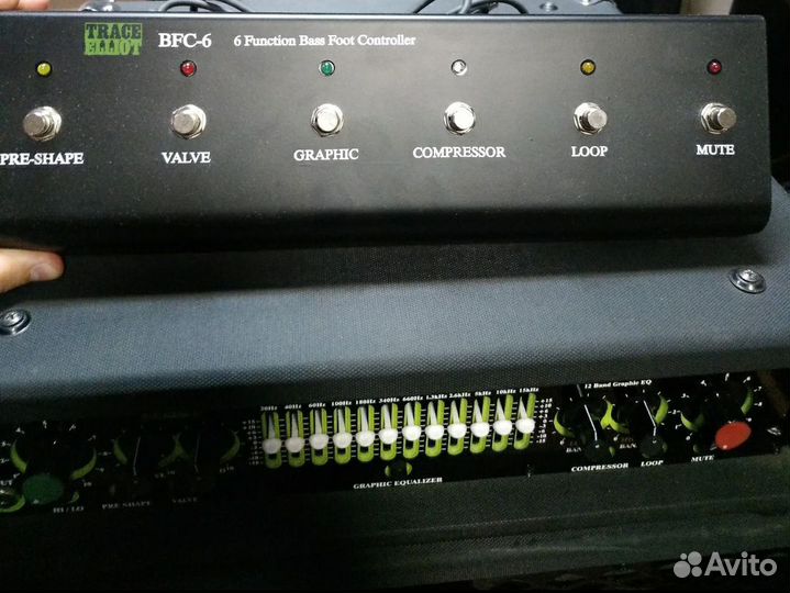 Бас кабинет/стек Trace Elliot 8x10 + AH1200-12