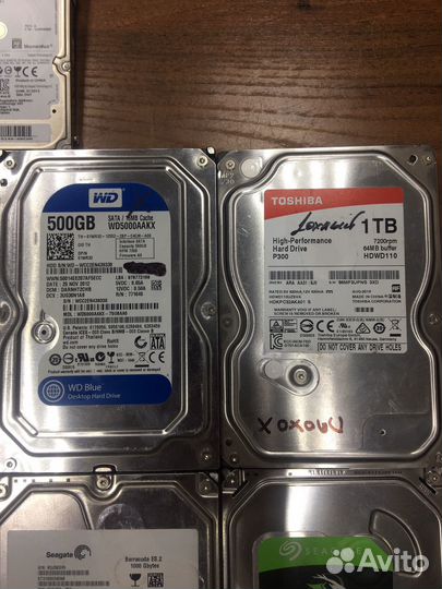 Жесткий диск 1 тб неисправный