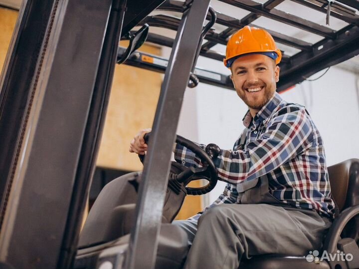 Вахта водитель погрузчика 15/20/30