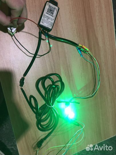 Подсветка линзы rgb