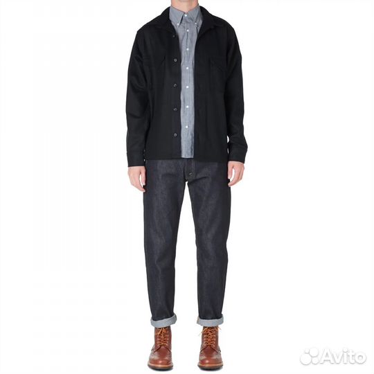 Рубашка Gant Rugger Chambray Selvedge, оригинал